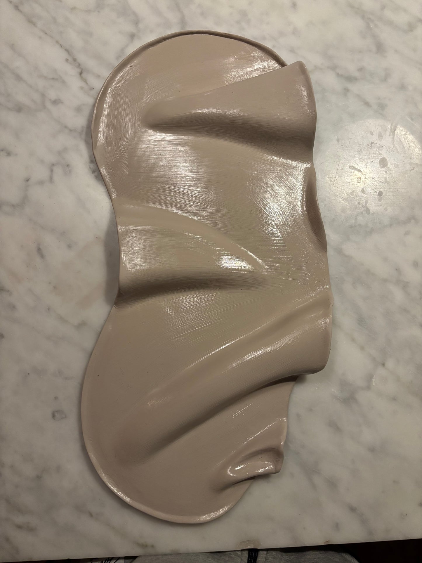 Stor Charkbricka - Beige