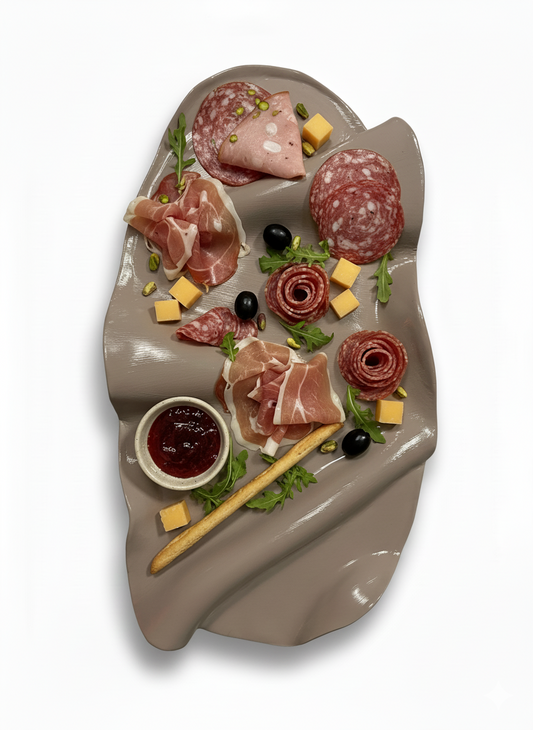 Stor Charkbricka - Beige