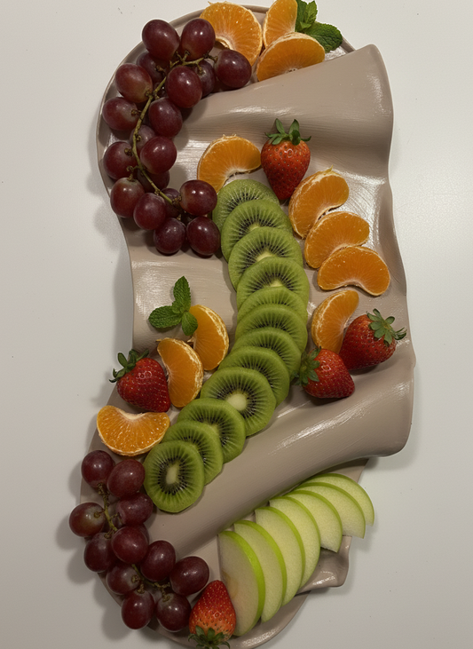 Stor Charkbricka - Beige