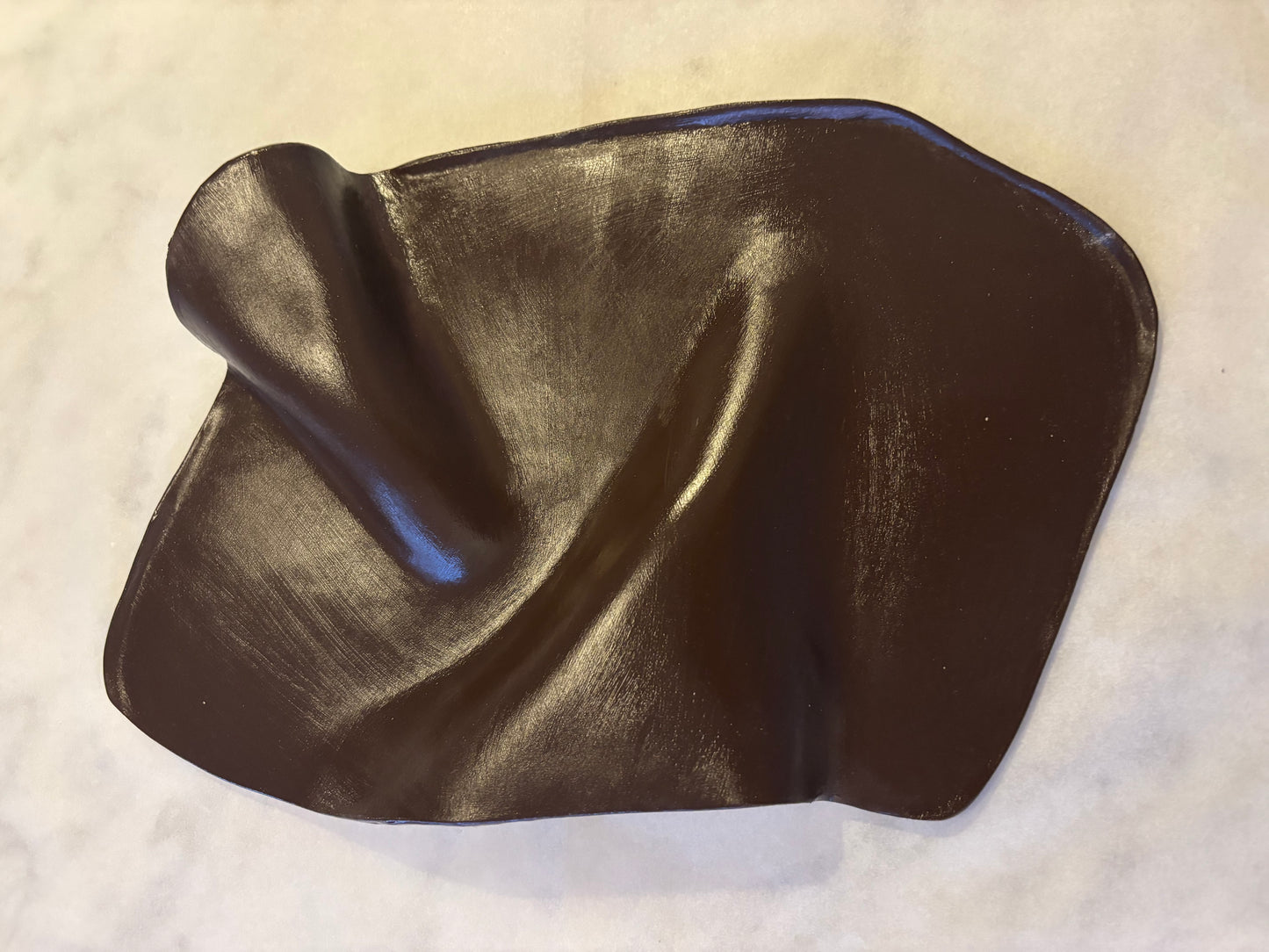 Liten Charkbricka - Brun