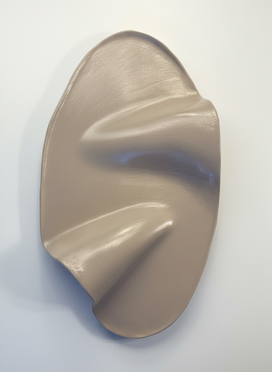 Liten Charkbricka - Beige