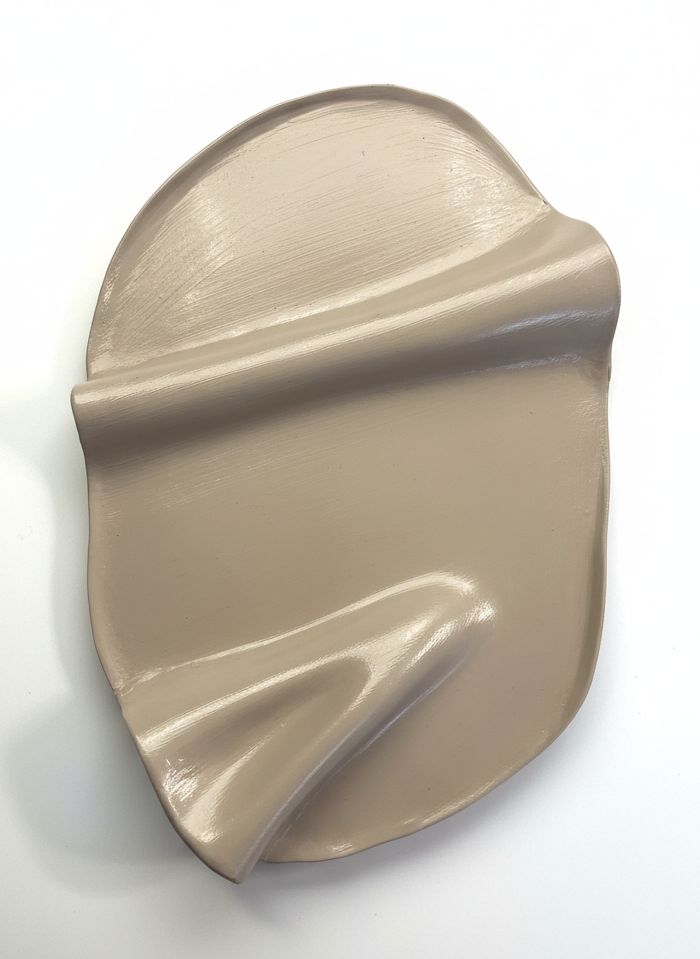 Liten Charkbricka - Beige