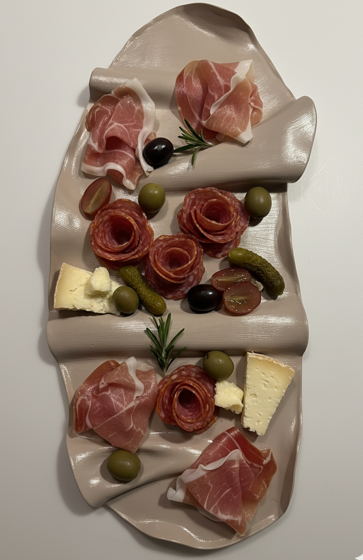 Stor Charkbricka - Beige