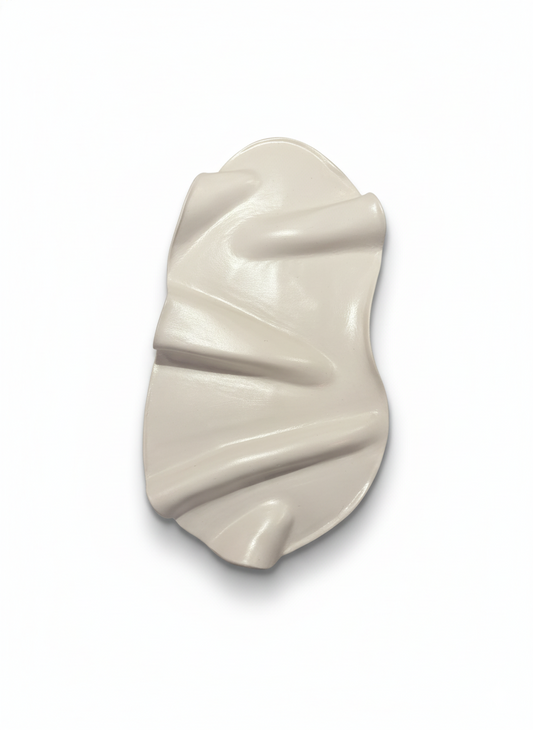 Stor Charkbricka - Vit