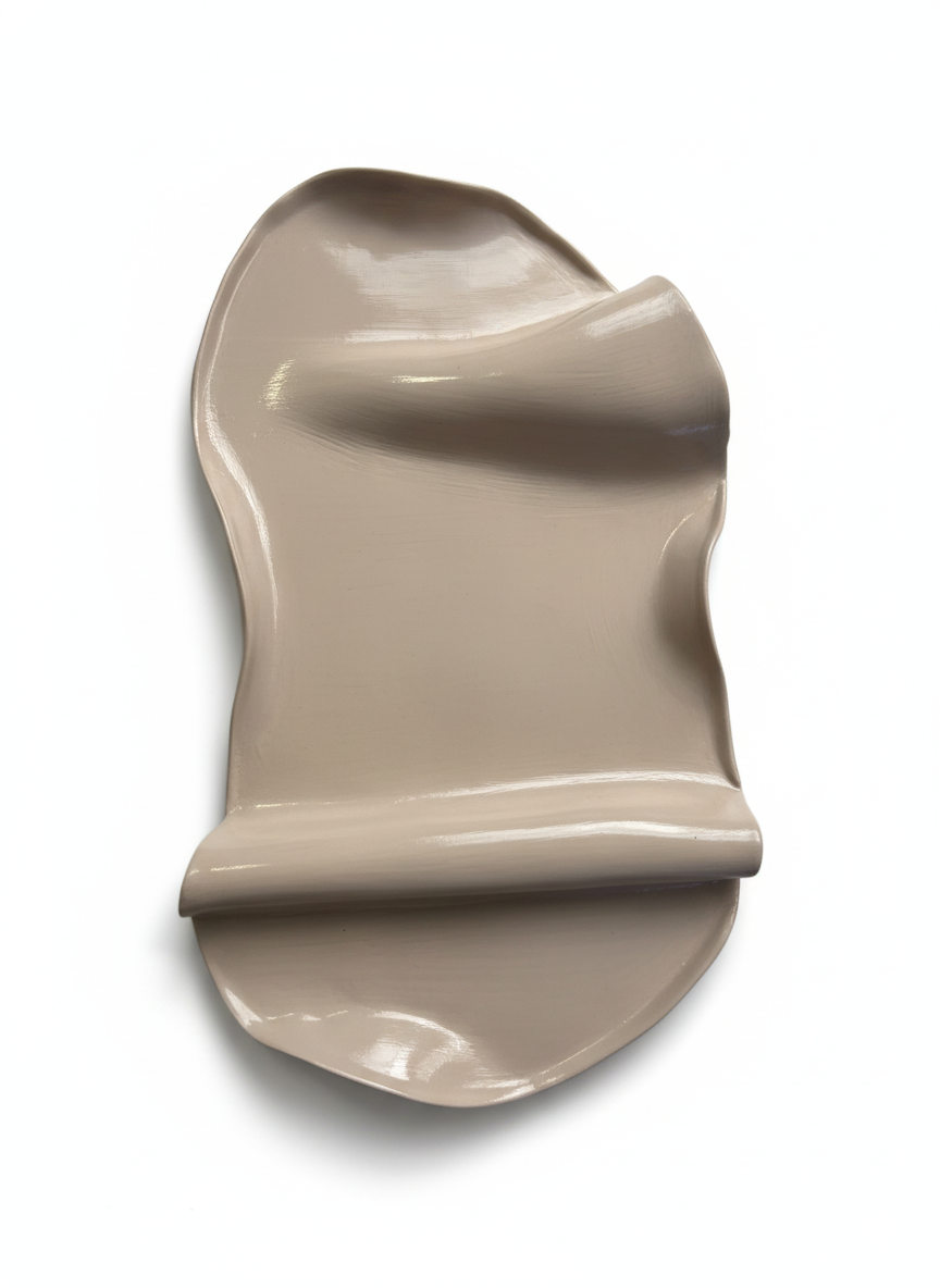 Liten Charkbricka - Beige