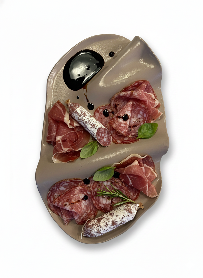 Liten Charkbricka - Beige